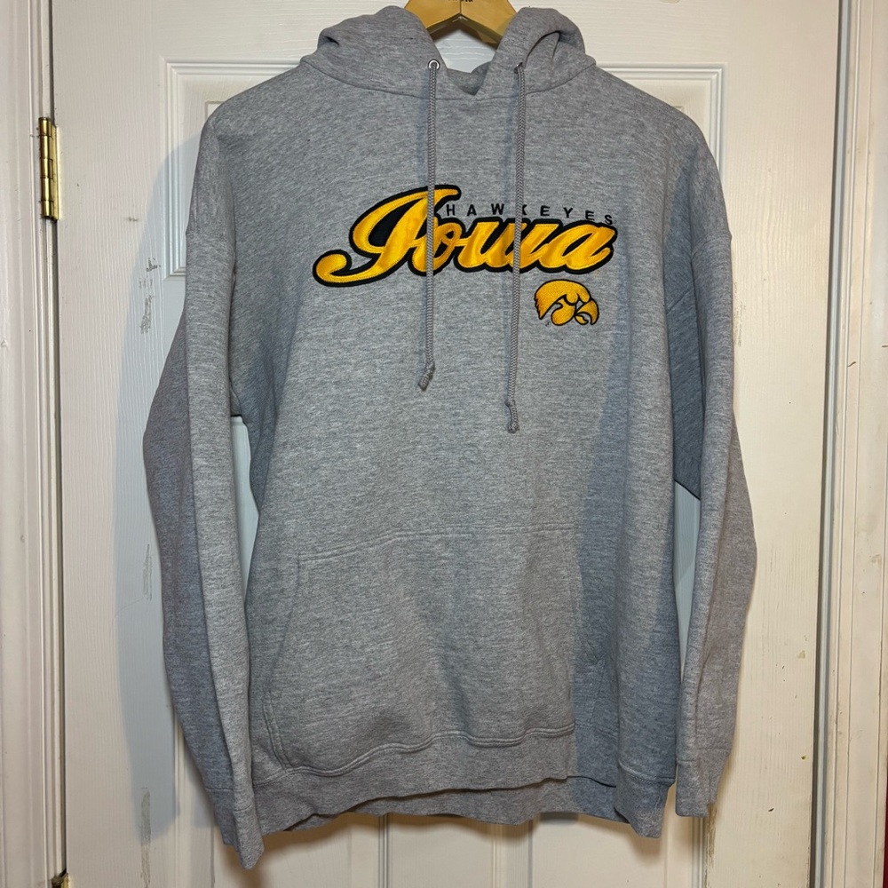 NCAA Iowa Hawkeyes Gray Hoodie